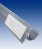 #1543-26tr, Label Holder with angle, transp HRN-0885