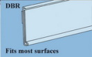 #1534-26tr, Label Holder with tape, different colours, DBR-TP-0885