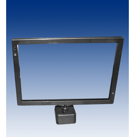 A6 frame with large magnet, black