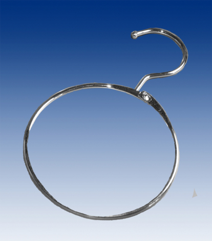 Merchandise ring 120mm with hook