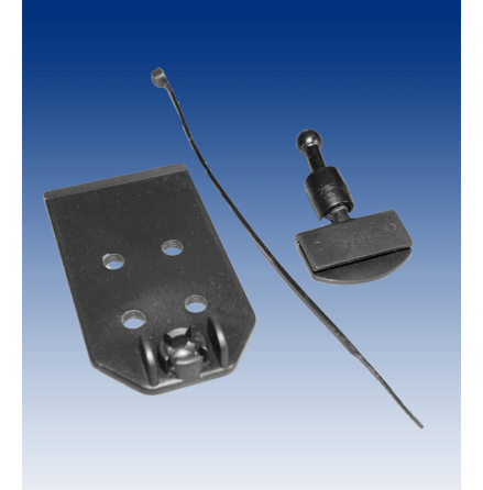 Flat base with 4 holes, 15mm spacer & 27mm holder