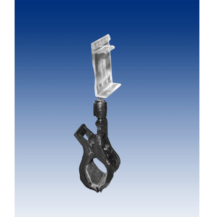 Large gripper with ESL Vusion holder, Black