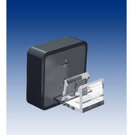 Magnet with frame holder 0 black/transparent