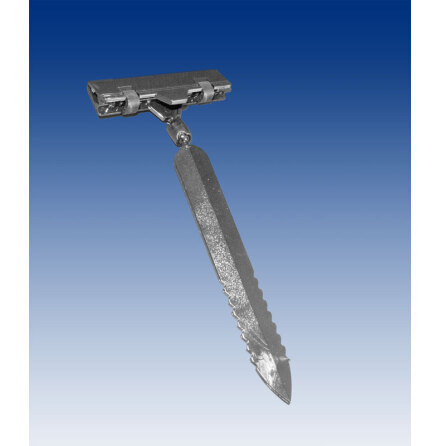 Ice stick with 80mm gripper, black