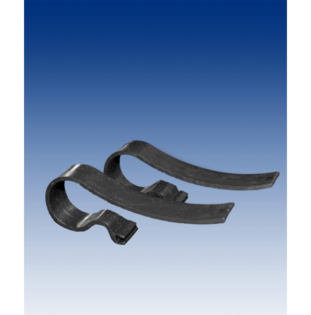 Visor clip, sold in pairs black