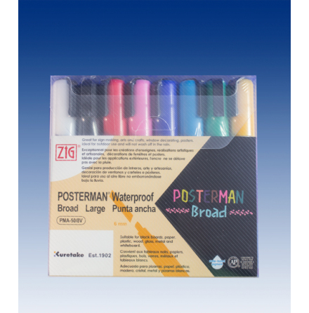 Zig Illumigraph Big and Broad Multicolor Set