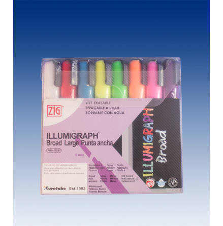 1 set with 8 pcs Illumigraph 6mm