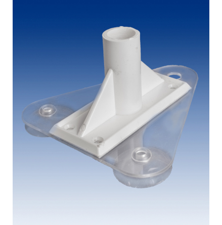 Adapter-flagpole base 90*